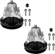 UPOW 918-04822B Spindle Assembly Compatible with Craftsman Cub Troy Bilt Pony Bronco 42" Mower Deck Tractor Riding Mower, Replace 918-04822A 618-04822 918-04822B 918-04889A 918-04950, 2 Pack