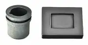 Graphite Crucible Ingot Mold Kit Melting Gold & Silver Refining Metal Casting