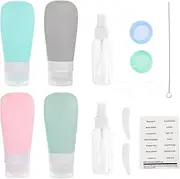 SAFIGLE 1Set Travel Bottle Portable Lotion and Cosmetic Liquid Containers Durable Multi Use Bottles for Skincare Shampoo and Toiletries for Outdoor