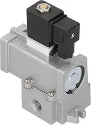 Electric Solenoid Valve, G1/2in Cutoff Solenoid Valve, 2 Position 3 Way Connection, Aluminum Alloy Industrial Products, K23JD15 for Industrial Use (AC220V)