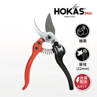 在飛比找momo購物網優惠-【HOKAS】輕量化專業修枝剪(園藝剪刀 花剪 剪定鋏 樹枝