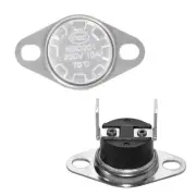 2-Pack KSD201 70°C Thermostat Thermal Fuse Switch for GE Microwave, Normally ...