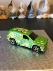 Vintage 2001 Hot Wheels Fandango Dodge Durango Original Rare Gold Wheels Old Car