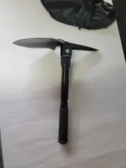 6 in1 Folding Shovel Survival Spade Camping Outdoor Multi Tools Hunting Black