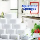 100pcs Magic Melamine Sponge White Eraser Sponge Foam Pads For Cleaning Kitchen