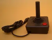 Black Retro Classic Controller Gamepad Joysticks for Atari 2600 System Console