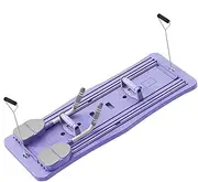 Pilates Reformer, Abdominal Core Strength Training Machine, 38.19x16.14x1.12 inches Foldable Abs Workout Equipment, Home Gym Exercise for Board, Full-Body Fitness Trainer