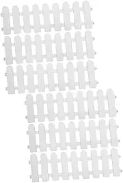 Versatile Outdoor Tortoise Fence 6 Panels Reptile Playpen Pet Supplies No-Tool Assembly Garden Picket Fence