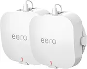 Professional Wall Mount for eero Pro 6/6E - Enhanced Cooling Design, Zero Signal Loss, Power Cable Management, Complete Installation Kit! (2 Pack)