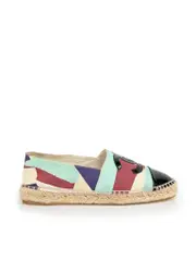 2017 Interlocking CC Logo Cap Toe Espadrilles