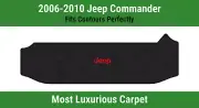 Lloyd Luxe Small Cargo Carpet Mat for '06-10 Jeep Commander w/Red on Black Jeep (for: Jeep)