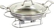 Scanpan Impact Chafing Set, 28 cm Silver