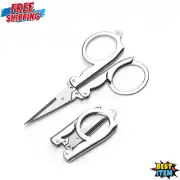 Mini Folding Scissors Travel Pocket Metal Small Foldable Multi-Function Scissors