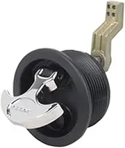 Perko 1092DP1BLK Non-Locking Surface-Mount Latch - 3/4" to 2-3/8" Cam