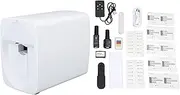 Vomeko Smart Nail Printer, Nail Art Printer,App Control Camera Identification Portable DIY Nail Art Color Printing Machine for Home Travel Party (White)