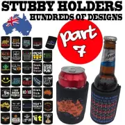 Stubby Holder Funny Novelty Stubbie Gift - SUPER VARIOUS DESIGNS BH7 Gifts