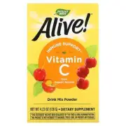 2 X Nature's Way, Alive!, Fruit Source, Vitamin C, Drink Mix Powder, Organic Ace