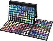 RoseFlower 252 Colors Matte Eyeshadow Palette Makeup Highly Pigmented Make Up Shimmer Eye Shadow Pallet Powder - Long Lasting Cosmetic Palette