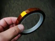 5 Rolls POLYIMIDE (KAPTON) TAPE 1/2 in X 36yds by Saint Gobain - New and Unused