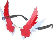 [VALICLUD] Unique Giant Wings Personality Sunglasses Photo Prop for Party Stylish Decorative Party Sunglasses