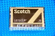 SCOTCH METAFINE 46 TYPE IV 1979 BLANK CASSETTE TAPE (1) (SEALED)
