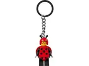 Cute LEGO Lady Bug Girl 854157 Red Black Beetle Keyring Keychain Stocking XMAS