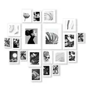 Cooper & Co. Instant Gallery Wall 20 Piece Frame Set White