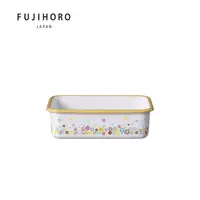 在飛比找momo購物網優惠-【FUJIHORO 富士琺瑯】鳴海系列琺瑯烘焙保鮮盒淺M/7