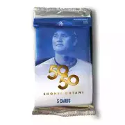 2024 Topps 50/50 Shohei Ohtani Dodgers 50/50 Club 5 Card Unopened Sealed Pack