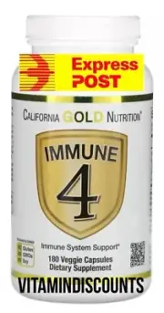KYOLIC Immune booster California gold Immune System Support, 180 Veggie Capsules