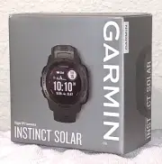 Garmin Instinct Smartwatch, Solar Rugged, Graphite, 010-02293-10 - Authentic NEW