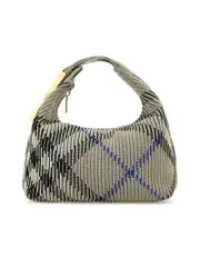 Burberry Embroidered Mini Peg Handbag