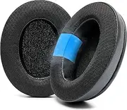 WC Freeze for Arctis Nova - Hybrid Fabric Cooling Gel Replacement Earpads for Arctis Nova Pro Wired, Nova 7, 5, 4, 3, 1 - Made by Wicked Cushions (Does Not Fit Nova Pro Wireless) | Black