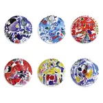 Bernardaud Marc Chagall Coupe Plate, Set of 6