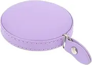 Angoily 1pc PU Leather Portable Tape Measure Compact Lightweight Double Sided Soft Measuring Tape for Accurate Body Measurements for Sewing Tailoring Crafts and Daily Use