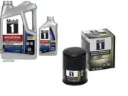 Mobil1 M1-110A Engine Oil Filter & 6 Quarts Mobil1 5W30 Full Syn. H/M Motor Oil (for: Honda)