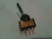 ON-OFF Blue illuminated toggle switch plastic 20A@12V 5 Yr Wty