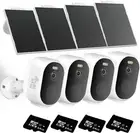 Security Cameras Wireless Outdoor, 2K/3MP QHD Home Security System 4-Cam Kit ...