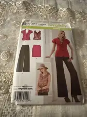 Simplicity Sewing Pattern 2422 Misses’/Miss Petite Jacket, Top, Pants & Skirts