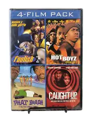 Foolish Hot Boyz Phat Beach Caught Up DVD 4 Film Pack Set 2000 New Sealed