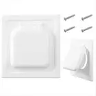 4inch Dual Door Dryer Vent Cover White Dryer Vent Cover Tube