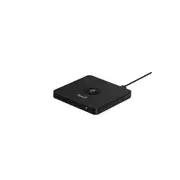3sixT Elfin Plus 10W Qi Wireless Charger Pad w/AC For Apple iPhone/Samsung Black