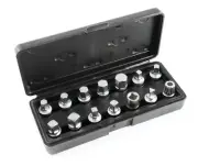 Titan 51771 High-Quality Drain Plug Socket Tool Kit Set