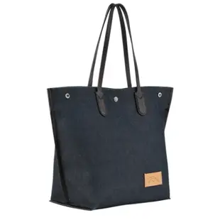 [全新］Longchamp Essential牛仔托特包 L