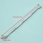 Double-Ended Stainless Steel Cuticle Pusher Dead Skin Push Remover Nail Art _in