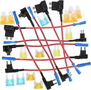 1 Set Mini Fuse Holder Kit Standard Plug Socket Fuse Holder Box for Automotive Circuit Protection