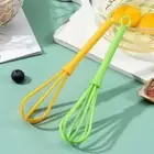 Milk Frother Manual Easy to Clean Cooking Blender Egg Beater Whisk Hand Mixer