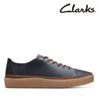 在飛比找momo購物網優惠-【Clarks】男鞋 Oakpark Low 仿生膠厚底復古