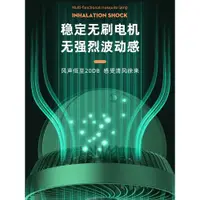 在飛比找ETMall東森購物網優惠-壁掛式小風扇廚房廁所衛生間專用便攜免打孔墻上浴室床頭學生宿舍