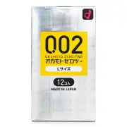 Okamoto 0.02 Excellent Condom Large 12pcs 12pcs/box